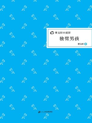 cover image of 曹文轩小说馆：独臂男孩